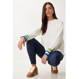  Ženski džemper KI00140, Krem | Eponuda.com
