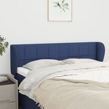  Uzglavlje s ušima plavo 147x23x78/88 cm od tkanine | shoptok.hr