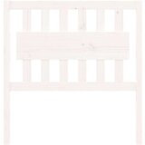  Posteljno vzglavje belo 95,5x4x100 cm trdna borovina, (20647221) | Shoptok.si