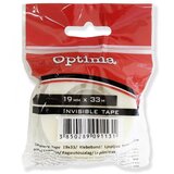 Optima Lepilni trak 19 mm x 33 m, neviden, 1 kos Cene