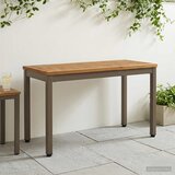  Vrtna klupa 80,5 x 35 x 45 cm Čvrsto drvo akacije Pravokutni | shoptok.hr