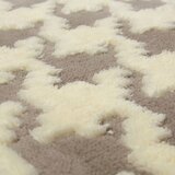 Tutumi Plišani tepih Clover Pepitka Beige | shoptok.hr