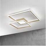  Ondaluce - LED prigušiva stropna svetiljka DOWEL LED/46W/230V 55x55 cm zlatna | Eponuda.com