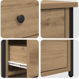 Noćni ormar s ladicama 2 pcs Smeđa 40 x 36 x 60 cm | shoptok.hr