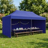 Multi Garden automatski samosklapajući vrtni paviljon 3 &amp;times; 6 m, plavi Slike