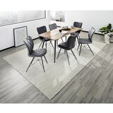 Hom`in stol, kovina, tekstil črna | Shoptok.si