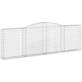  Lučne gabionske košare 6 kom 400x30x120/140cm pocinčano željezo | shoptok.hr