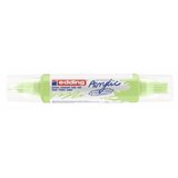  Akrilni marker E-5400 double-liner sa dva vrha Edding pastelno zelena Cene