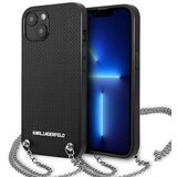 Karl Lagerfeld ETUI HARDCASE ZA IPHONE 13 MINI ČRNA USNJENA VERIŽICA, (21898780) | Shoptok.si