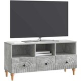 TV ormar Betonsko Siva 102 x 34,5 x 50 cm Konstrukcijsko drvo | shoptok.hr