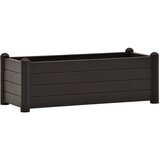 Furnova Visoka greda PP antracitna 100x43x35 cm, (21921738) | Shoptok.si