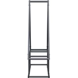  Stalak za drva antracit 80x25x90 cm hladno valjani čelik | Eponuda.com