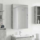  Kopalniška ogledalna omara Betonsko siva 40 x 10,5 x 60,5 cm, (5000233019) | Shoptok.si