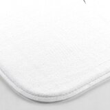 Douceur d intérieur Bijela/u srebrnoj boji kupaonska prostirka 45x75 cm Orbella – | shoptok.hr