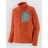 Patagonia R1 Air Jakna iz flisa coal orange | Shoptok.si