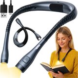 Izoxis LED svjetiljka za čitanje oko vrata, punjiva USB-C | shoptok.hr