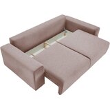 Livetastic ZOFA S POSTELJNO FUNKCIJO, starinsko roza tekstil | Shoptok.si