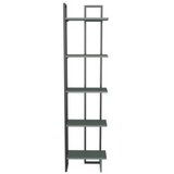 Hanah home Bookshelf Alice, 36,4x180x19,6 cm, Crno-maslinasta | Eponuda.ba
