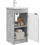  Kupaonski umivaonik s sudoperom Betonska siva 42 x 40 x 84,5 cm | shoptok.hr