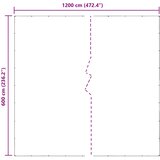  Prozirna cerada s ušicama 6x12 m PVC | shoptok.hr