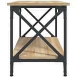  Bočni stolić boja hrasta sonome 55x38x45 cm konstruirano drvo | shoptok.hr