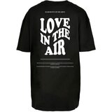Merchcode Women's T-shirt Love In The Air Oversized black | Shoptok.si