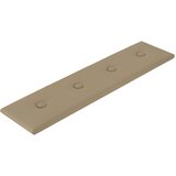  Zidna uzglavlja 12 pcs Boja cappuccina 60 x 15 cm Lažna koža | shoptok.hr