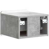  Stenski nočni omarici Betonsko siva 33 x 34,5 x 24 cm, (5000209942) | Shoptok.si