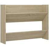 vidaXL Stenska omara za čevlje sonoma hrast 80x18x60 cm iverna plošča, (20619738) | Shoptok.si