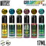 Green Stuff World colorshift chameleon metal paints - set 2 | Eponuda.com