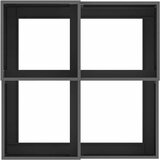  Vrtna saksija Crna 80 x 80 x 48 cm Čelik | Eponuda.com