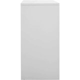 vidaXL ormarić s ključem svjetlosivi 90 x 45 x 92,5 cm čelični | shoptok.hr