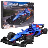 Kockice za slaganje Bolid F1 sa 1065 elemenata - plavi | Shoptok.si