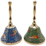 Signes Grimalt Kipci in figurice Ročna Zvonca Iz Medenine S Pticami Set 2 Kosov Večbarvna | Shoptok.si