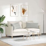 vidaXL jastučići za sofu 2 pcs svijetlo siva 80 x 40 cm tkanina | shoptok.hr