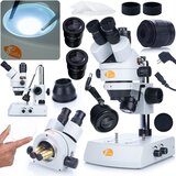 Rosfix trinokularni stereo mikroskop z osvetlitvijo v podstavku makemake pro msmp-t-pwp, (22084177) | Shoptok.si