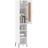  Visoka komoda bijeli 34,5x34x180 cm od konstruiranog drva | shoptok.hr
