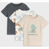 Sinsay Pamučne majice s printom dinosaura 3 pack | shoptok.hr