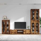  Set TV komoda FLORIN 3 kom. Dimljeni hrast Konstruirano drvo | shoptok.hr