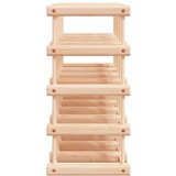 vidaXL Stalak za vino za 20 boce 46 5x23x46 5 cm masivna borovina | shoptok.hr
