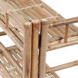  Stalak za lončanice od bambusa 3 razine | shoptok.hr