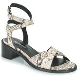 Regard Sandali & Odprti čevlji ELISE1 V3 EROTICA IVORY Siva Cene