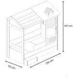 Hanah home Dečiji krevet Ayder New Green | ePonuda.com