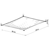 Nice Lamps bela stropna svetilka s tekstilnim senčnikom 80x105 cm viva – | Shoptok.si