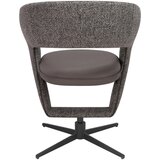 Moderano NASLANJAČ, kovina, tekstil temno siva, siva | Shoptok.si