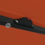  Vrtni suncobran Terakota 395 x 395 x 245 cm Poliester | shoptok.hr