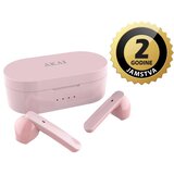 Akai slušalice sa mikrofonom, Bluetooth, In-ear, roze BTE-J10P | shoptok.hr