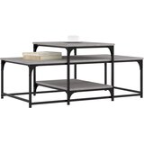 Stolić za kavu boja sivog hrasta 102x60x45 cm konstruirano drvo | Eponuda.com