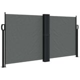  Zložljiva stranska tenda antracitna 120x1000 cm | Shoptok.si