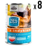 FRENDI konzerva za pse ćuretina 1.250g x8 komada ( 5741 ) Cene